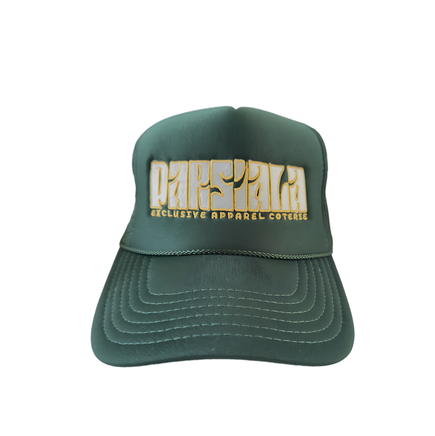 “Gold Mine” Trucker Cap - Dark Green(Unisex)