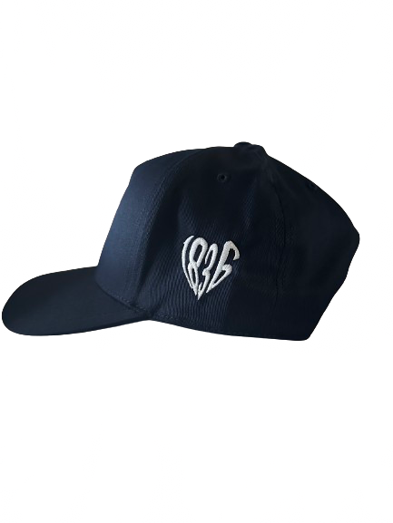 "Drip" Logo Dad Snapback Cap - Navy