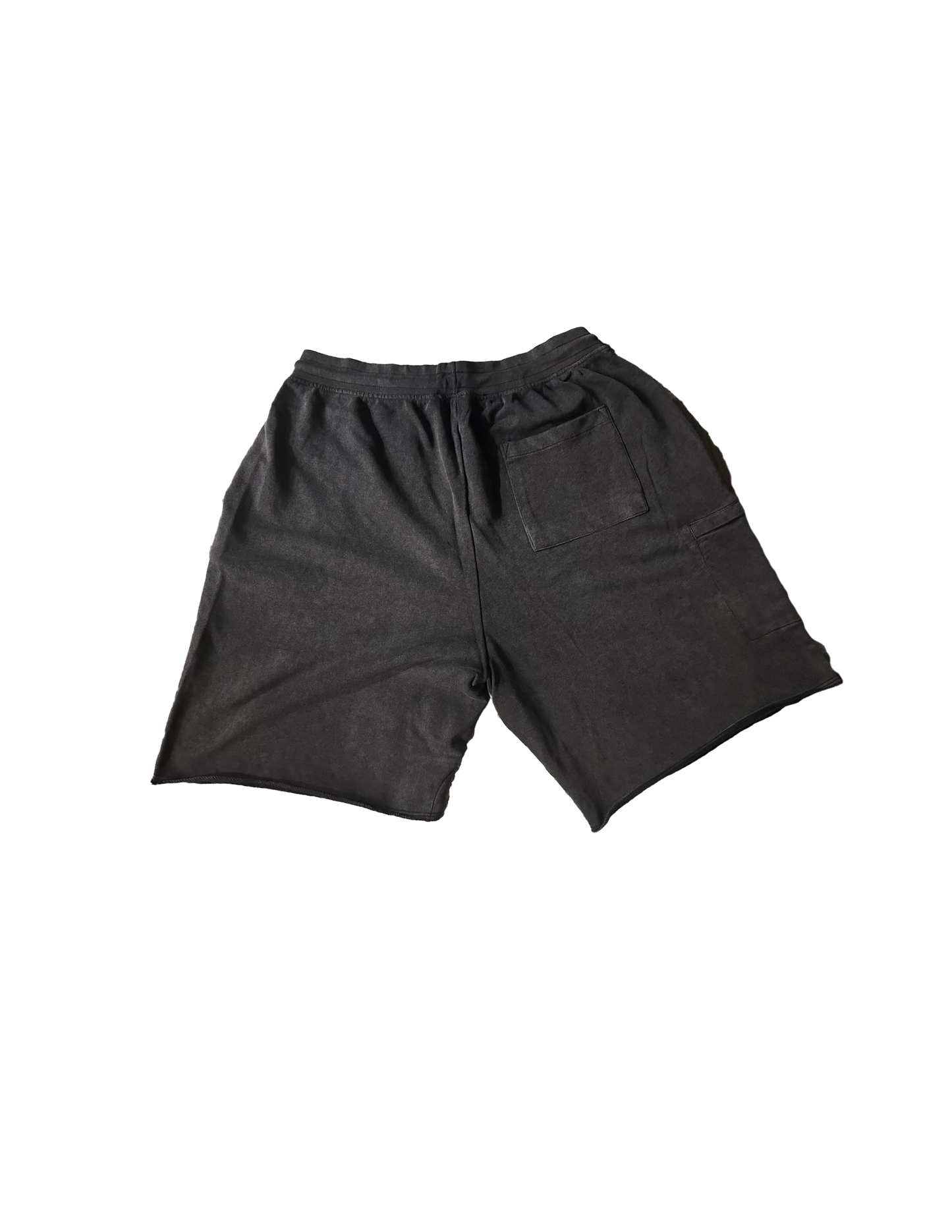 "Prestige" Black Raw Edge Short Set - Signature (Mens)