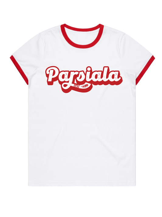 "Nostalgia" Red Ringer Tee - Signature (Womens)