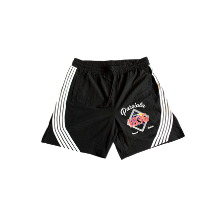 BLACK “GEM OASIS” SHORTS